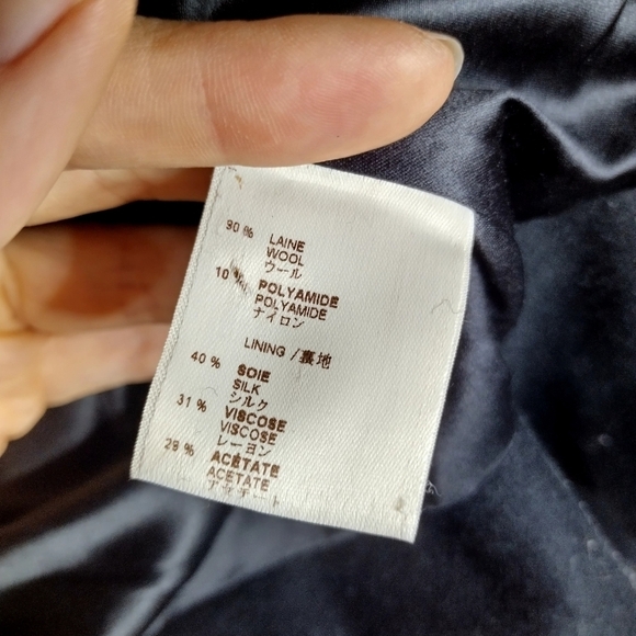 Louis Vuitton crop peplum hooded wool blend jacket sz 38/6 - Picture 13 of 16